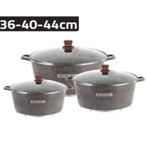 سرویس قابلمه 6 پارچه زیو مدل Zio Z-8400-44
