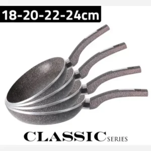 سرویس ماهیتابه گرانیتی 4 عددی زیو مدل Z-8115