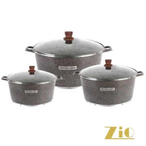 سرویس قابلمه 6 پارچه زیو مدل Zio Z-8400-40