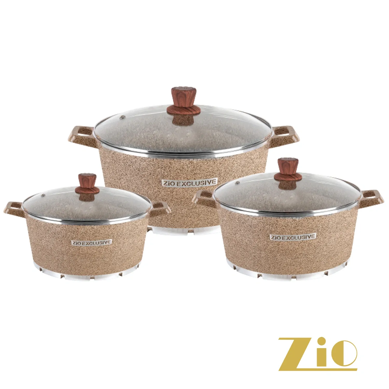 سرویس قابلمه 6 پارچه زیو مدل Zio Z-8400-40