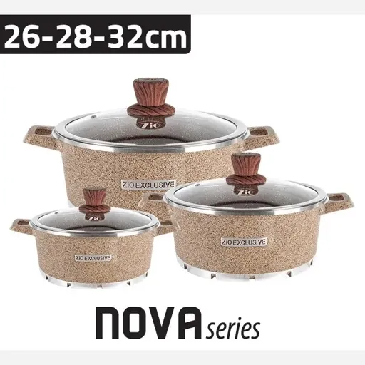 سرویس قابلمه 6 پارچه مدل Zio Z-8400-32