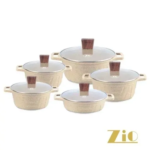 سرویس قابلمه 10 پارچه زیو مدل Z-7135