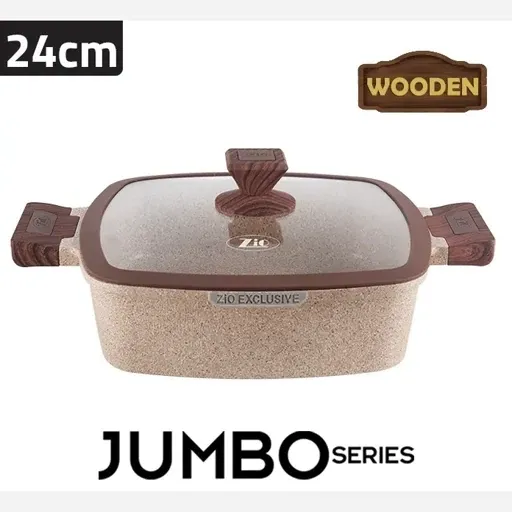 تابه مربعی گرانیتی زیو مدل Z-8352-24