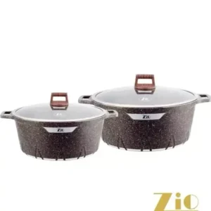 سرویس قابلمه گرانیتی 4 پارچه زیو سایز 40 مدل Z-8450 جامبو