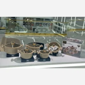 سرویس قابلمه گرانیتی 10 پارچه زیو مدل ZCS-8520