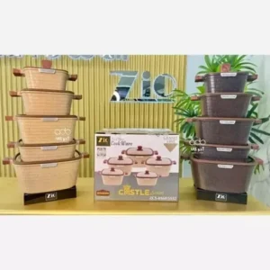 سرویس قابلمه گرانیتی 10 پارچه زیو مدل ZCS-8560