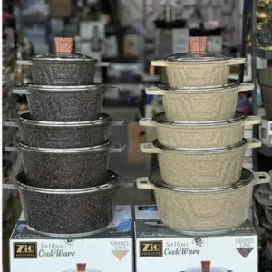 سرویس قابلمه 10 پارچه زیو مدل Z-7135