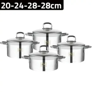 سرویس قابلمه 8 پارچه استیل زیو مدل Z-1485