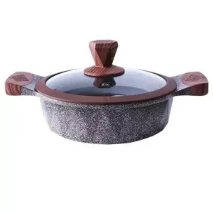 ماهیتابه گرد زیو سایز 28 مدل دایموند Z-8172-28